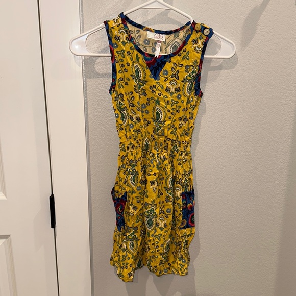 EUC Matilda Jane Brand Daisy Chain Girls Sleeveless Tank Dress Size 8 MJC - Picture 2 of 8